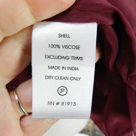 Plenty by Tracy Reese Embellished V-neck Tank Sz S - Picture 11 of 11
